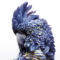 FCA5015 - BLUE COCKATOO FRAMED CANVAS 100x160x5