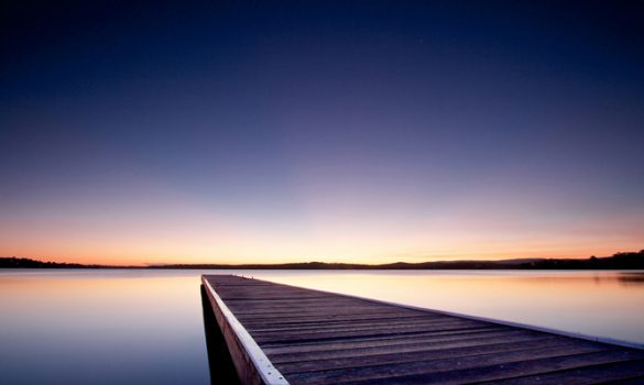 FCA5022 – TWILIGHT DOCK FRAMED CANVAS 160x100x5