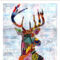 FPARTPOP140907- ANIMALS FRAMED ART PRINTS 122x92cm (image size)