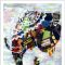 FPARTPOP140908- ANIMALS FRAMED ART PRINTS 122x92cm (image size)