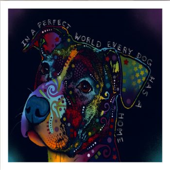 FPDEARUS116170 – ANIMALS FRAMED ART PRINTS 100x100cm (image size)