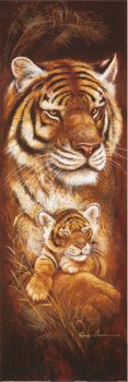 FPGOGV10447 – ANIMALS FRAMED ART PRINTS 150x50cm (image size)