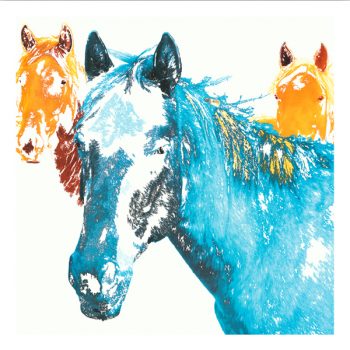 FPIG16644- ANIMALS FRAMED ART PRINTS 100x100cm (image size)