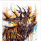 FPNY6684 - ANIMALS FRAMED ART PRINTS 122x92cm (image size)