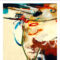 FPPSTO131 - ABSTRACTS FRAMED ART PRINTS 122x92cm (image size)