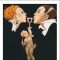 FP42090 - VINTAGE FRAMED ART PRINTS 122x92cm (image size)