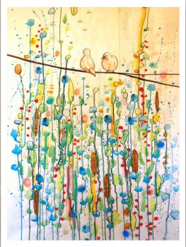 FP133599 – DECORATIVE FRAMED ART PRINTS 122x92cm (image size)